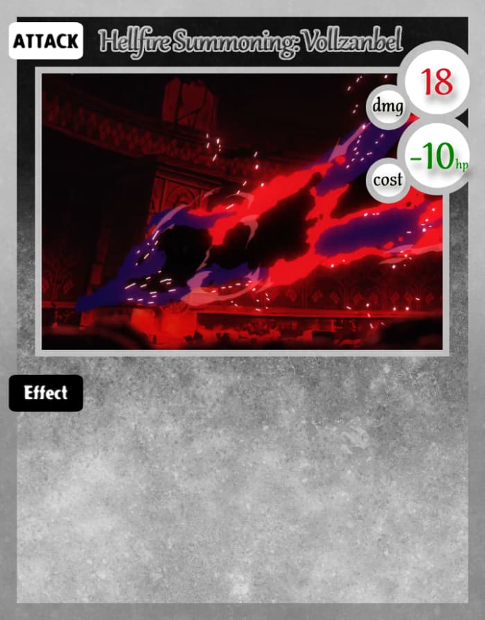 Hellfire Summoning: Vollzanbel
