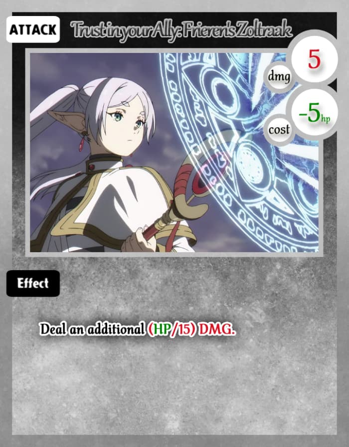 Trust in Your Ally: Frieren's Zoltraak